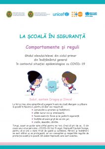 Ghidul elevului/elevei din ciclul primar din învățământul general în contextul situației epidemiologice cu COVID-19